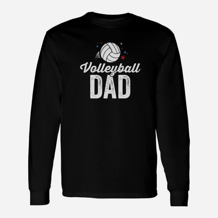 Volleyball Dad Shirt For Men Coach Team Player Father Long Sleeve T-Shirt