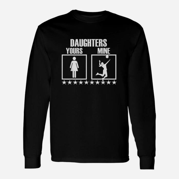 Volleyball Mom And Dad For Volleyball Parents Long Sleeve T-Shirt
