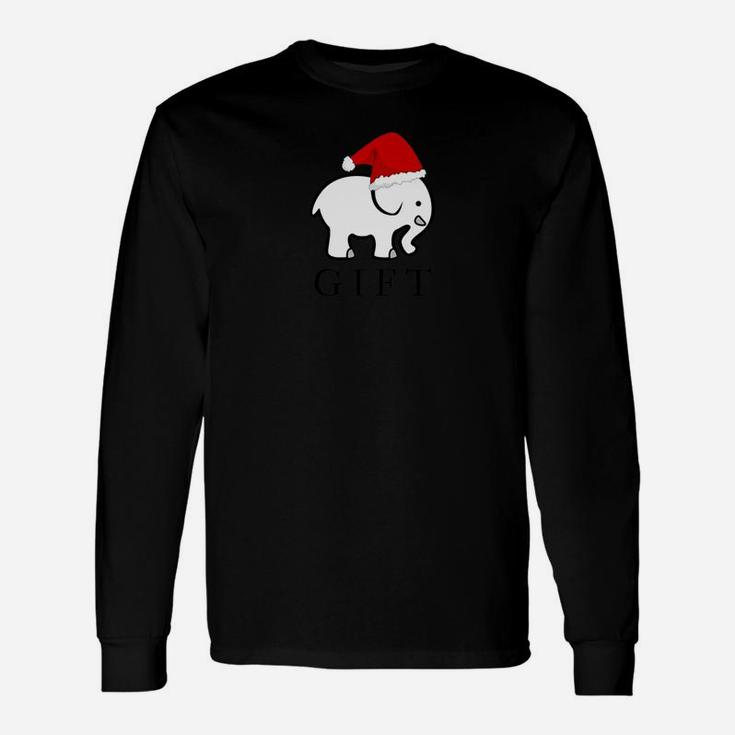 White Elephant Christmas Long Sleeve T-Shirt