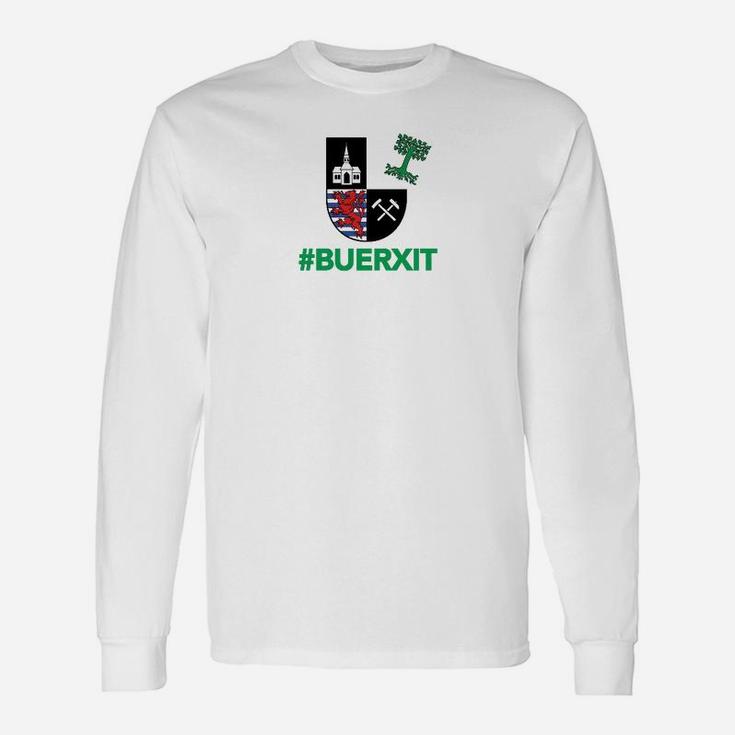 #BUERXIT Langarmshirts Herren, Lustiges Karikatur Design