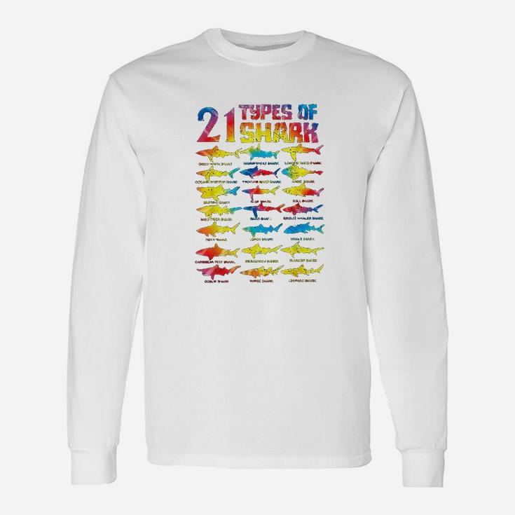 21 Types Of Sharks Marine Biology T-Shirt 21 Types Of Sharks Marine Biology T-Shirt