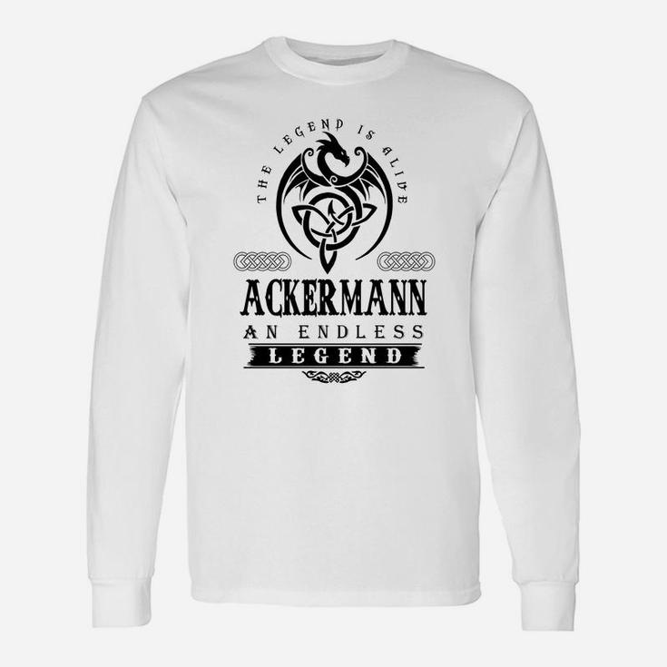 Ackermann An Endless Legend Long Sleeve T-Shirt