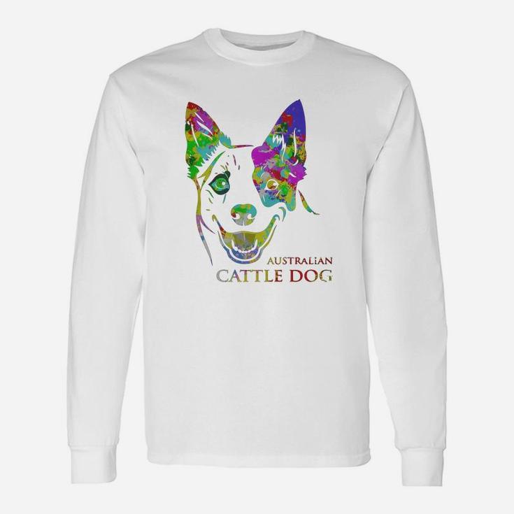 Australian Cattle Dog Arts Long Sleeve T-Shirt