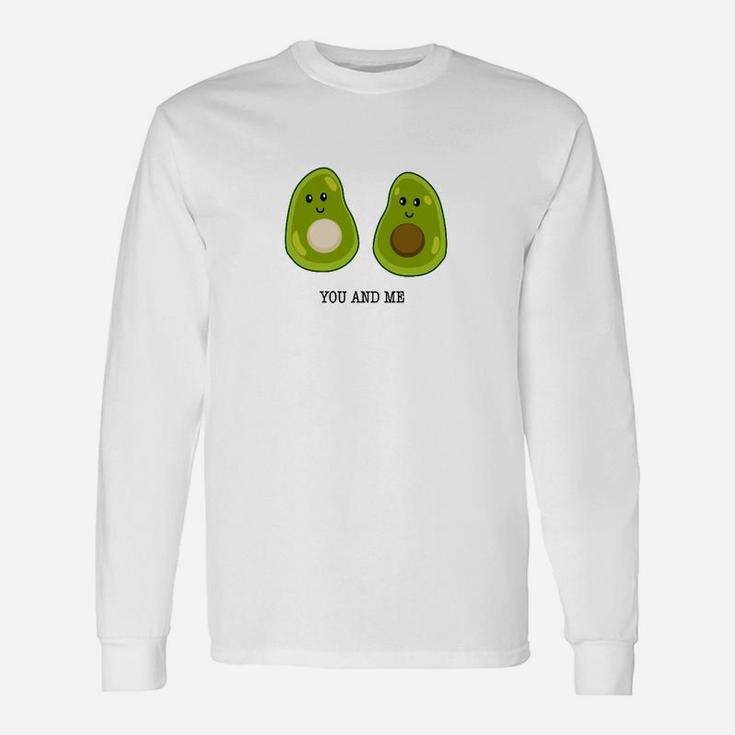 Avocado Liebe You And Me Geschenk Idee Langarmshirts