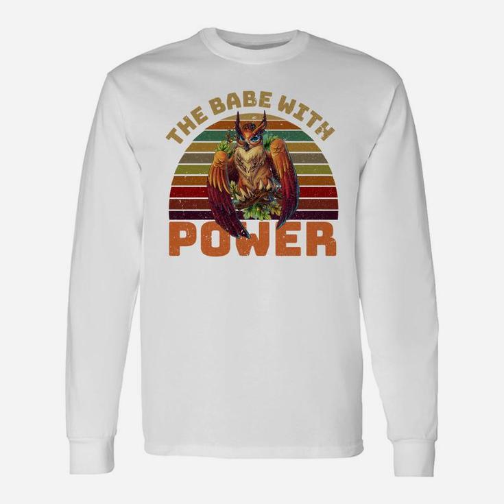 The Babe With The Power Vintage Style T-Shirt