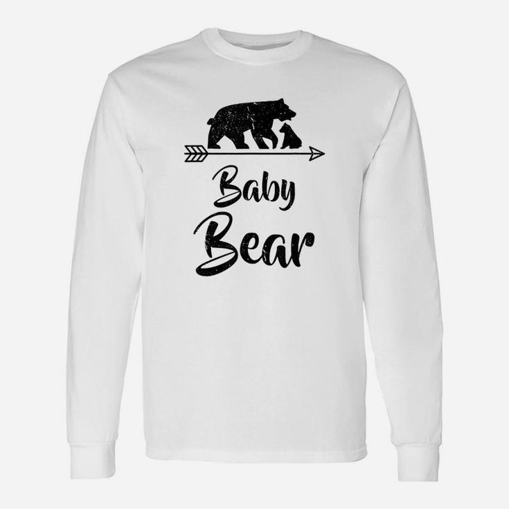 Baby Bear Fathers Day, dad birthday gifts Long Sleeve T-Shirt