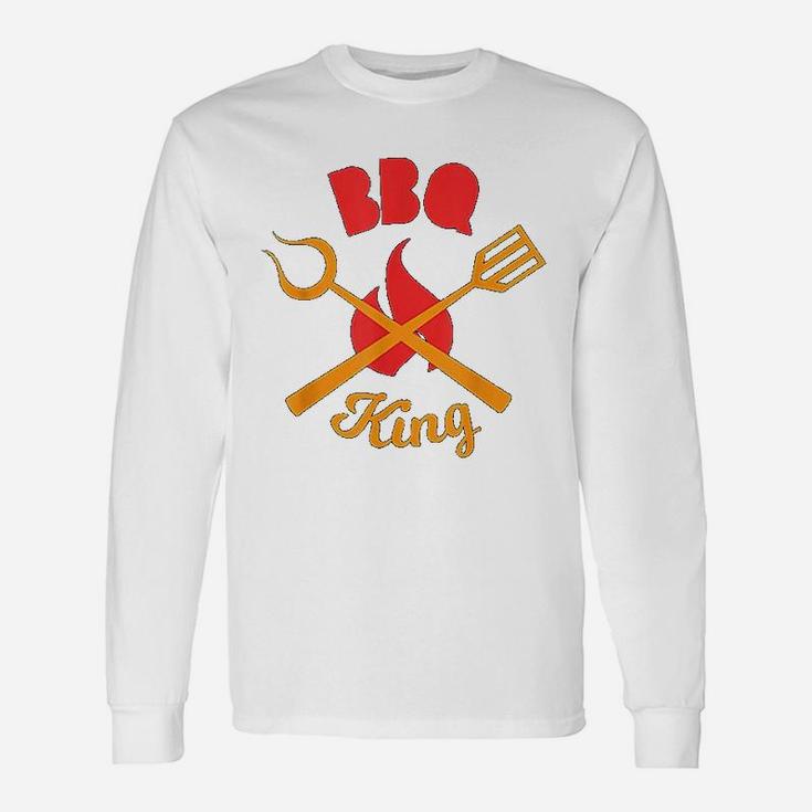Bbq King Hot Grilled Barbecue Tools Grilling Long Sleeve T-Shirt