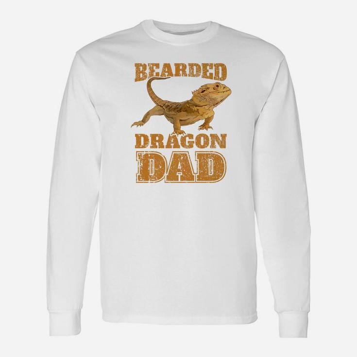 Bearded Dragon Bearded Dragon Dad Papa Long Sleeve T-Shirt