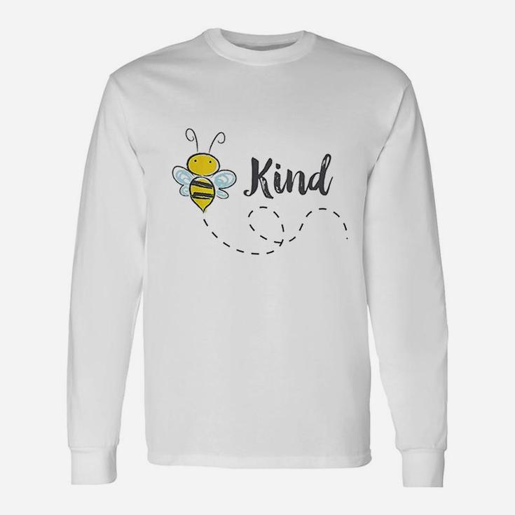 Bee Kind Vintage Style Art Graphic Kindess Long Sleeve T-Shirt