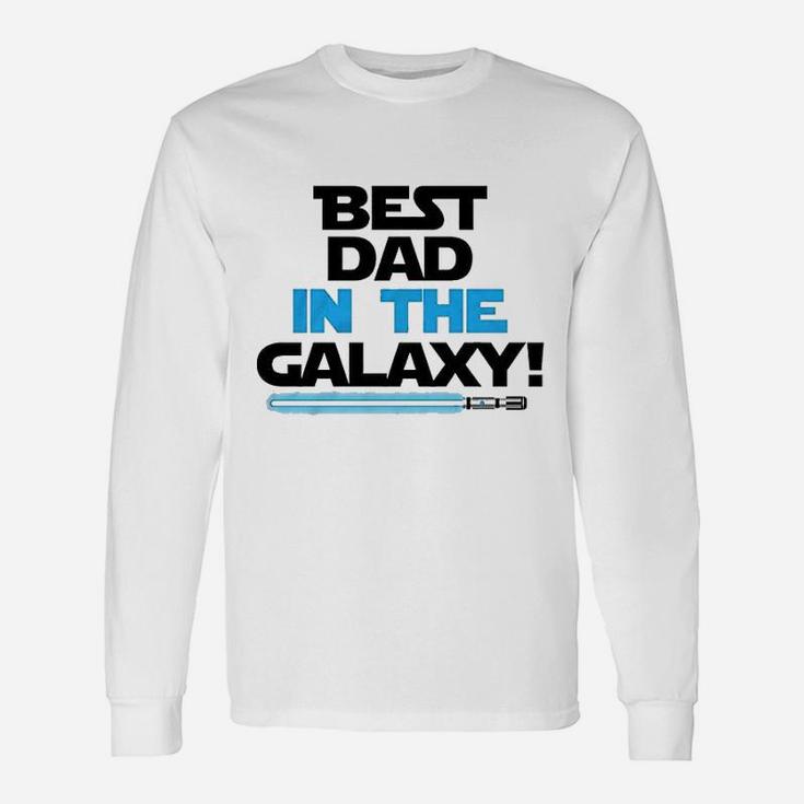 Best Dad In The Galaxy Fathers Day Long Sleeve T-Shirt