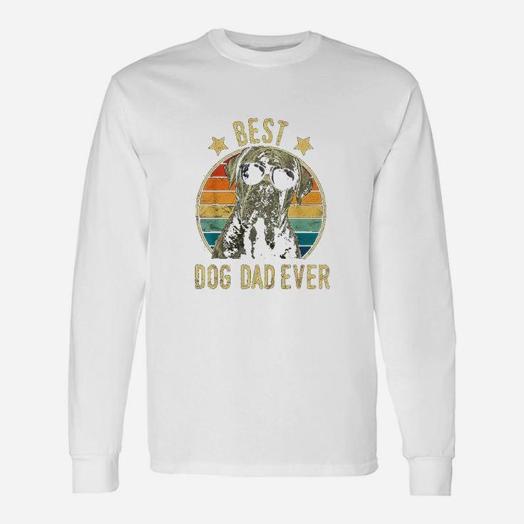 Best Dog Dad Ever Cane Corso Fathers Day Long Sleeve T-Shirt