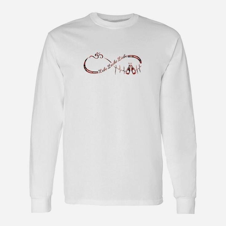 Bier Lebe Lache Liebe 2 Langarmshirts