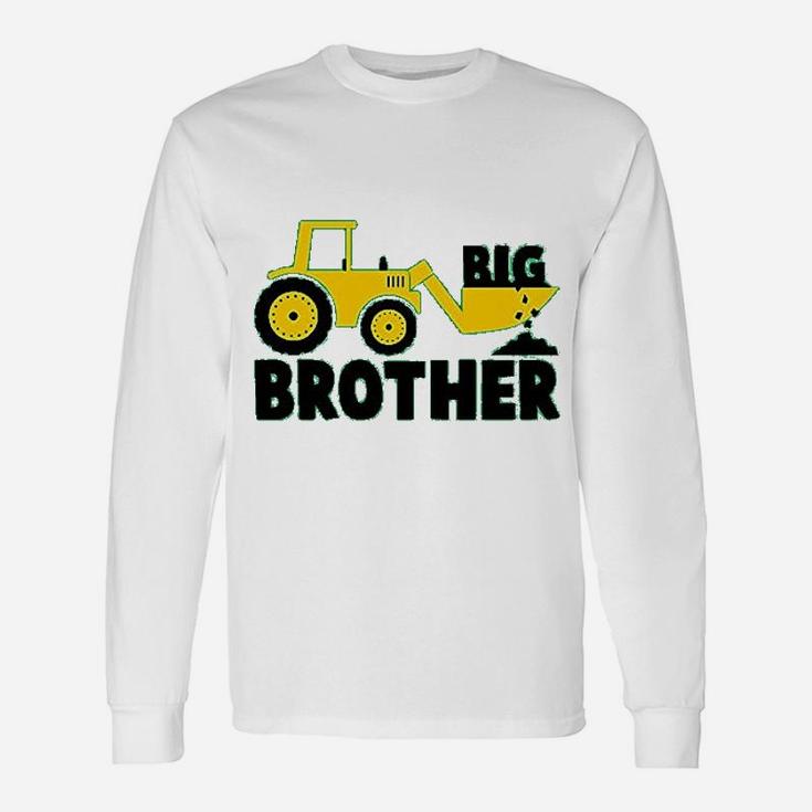 Big Brother Little Brother For Tractor Loving Boys Siblings Set Long Sleeve T-Shirt