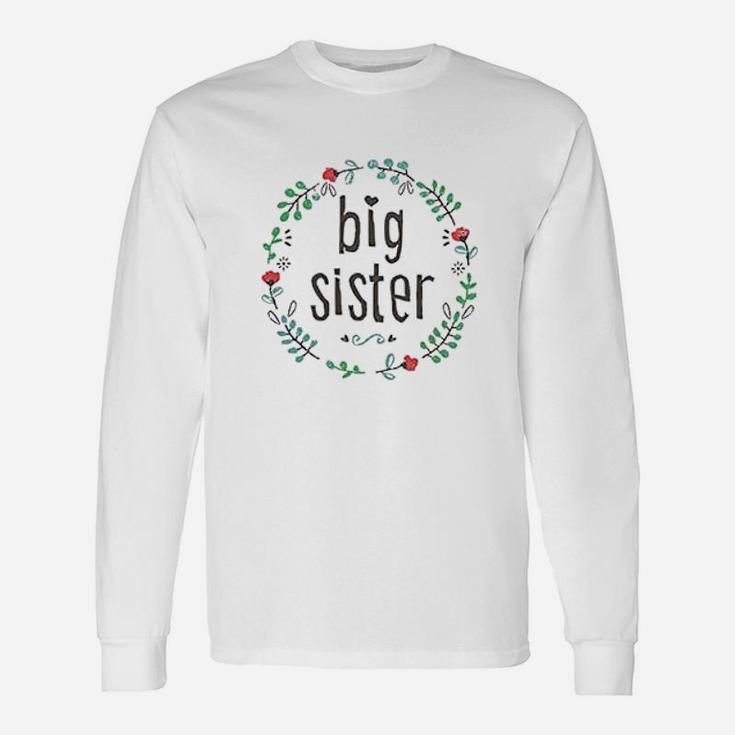 Big Sisters And Little Sisters Sibling Set Girls For Daughters Set Long Sleeve T-Shirt