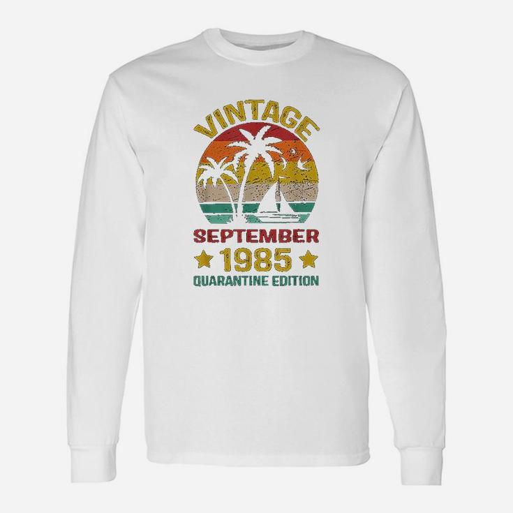 Birthday Vintage September 1985 Long Sleeve T-Shirt