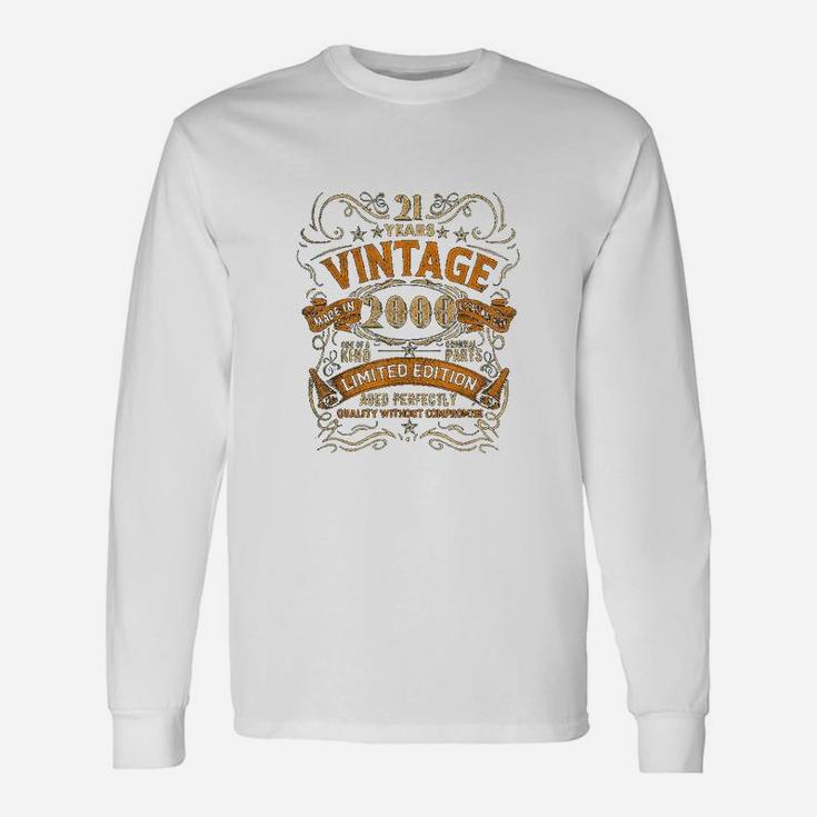 Born In 2000 Vintage 22nd Birthday Party 22 Years Old Long Sleeve T-Shirt