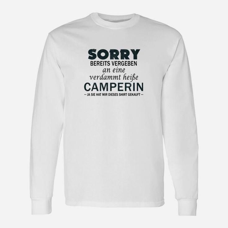 Camping Sorry Bereits Vergeben Langarmshirts