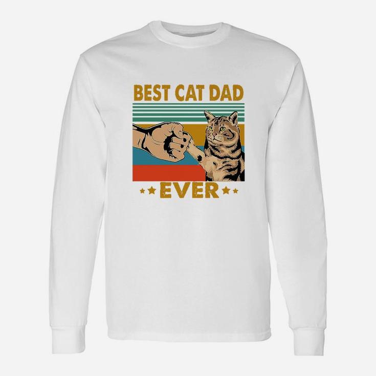 The Cat Dad Ever Long Sleeve T-Shirt