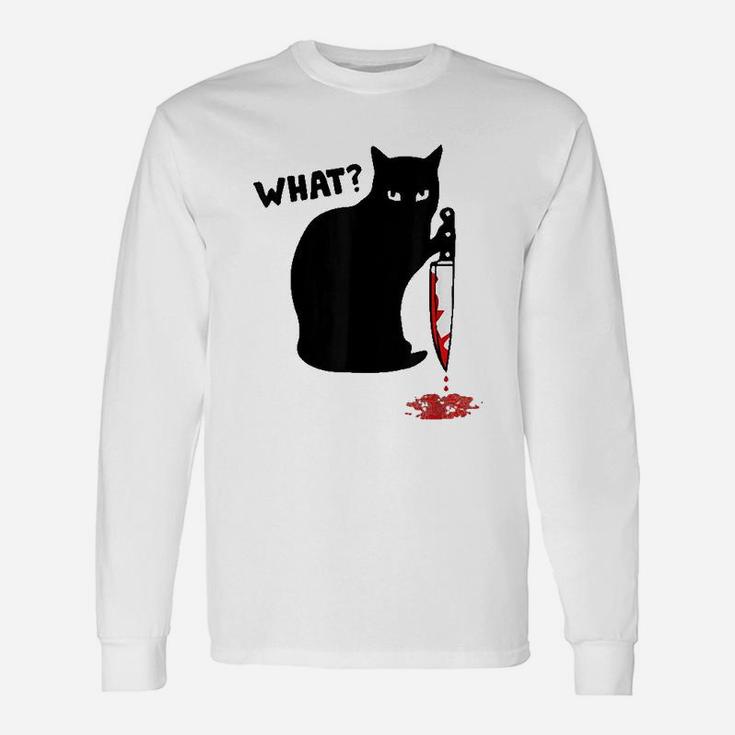 What Cat Holding Long Sleeve T-Shirt