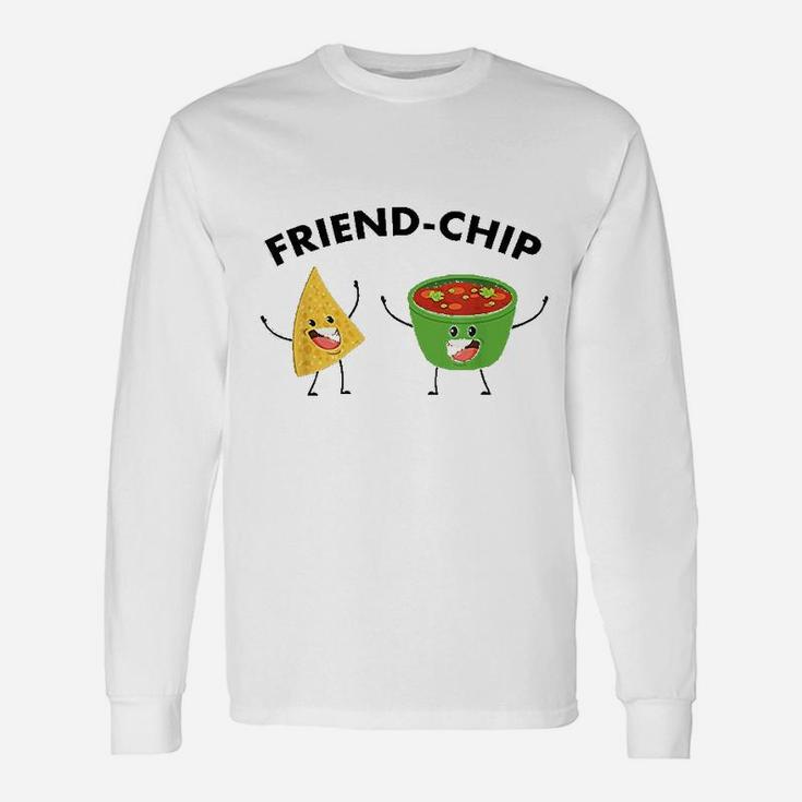 Chips And Salsa Kawaii Friend Chip Long Sleeve T-Shirt