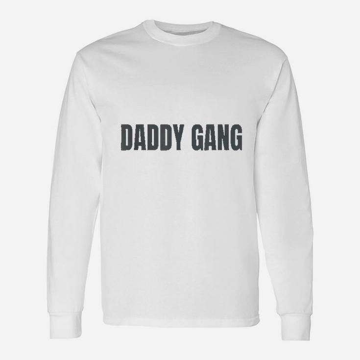 Classic Daddy Gang Fathers Day, dad birthday gifts Long Sleeve T-Shirt