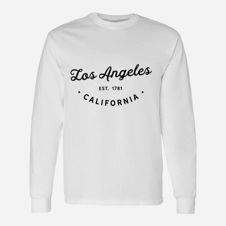Classic Retro Vintage Los Angeles California La Long Sleeve T-Shirt