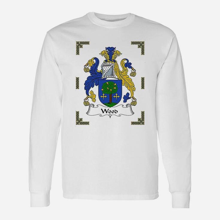 Coat Of Arms Wood Crest Long Sleeve T-Shirt
