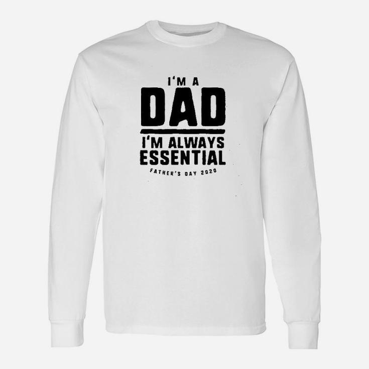For Dad Jokes Daddy Graphic Long Sleeve T-Shirt
