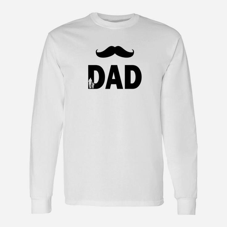 Dad The Walking Daddy Fathers Day Grandpa Long Sleeve T-Shirt