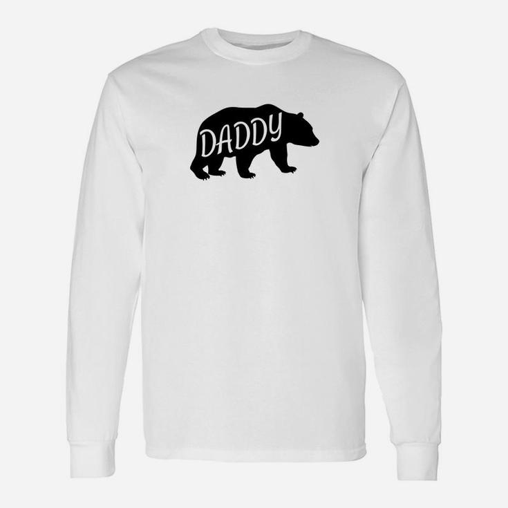Daddy Bear For Father Dad Long Sleeve T-Shirt