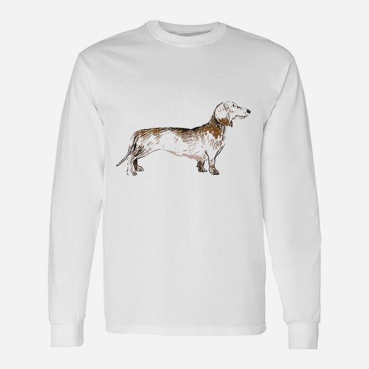 Daschund Weiner Dog Long Sleeve T-Shirt
