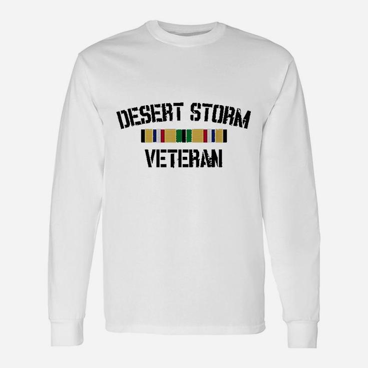Desert Storm Veteran Pride Long Sleeve T-Shirt