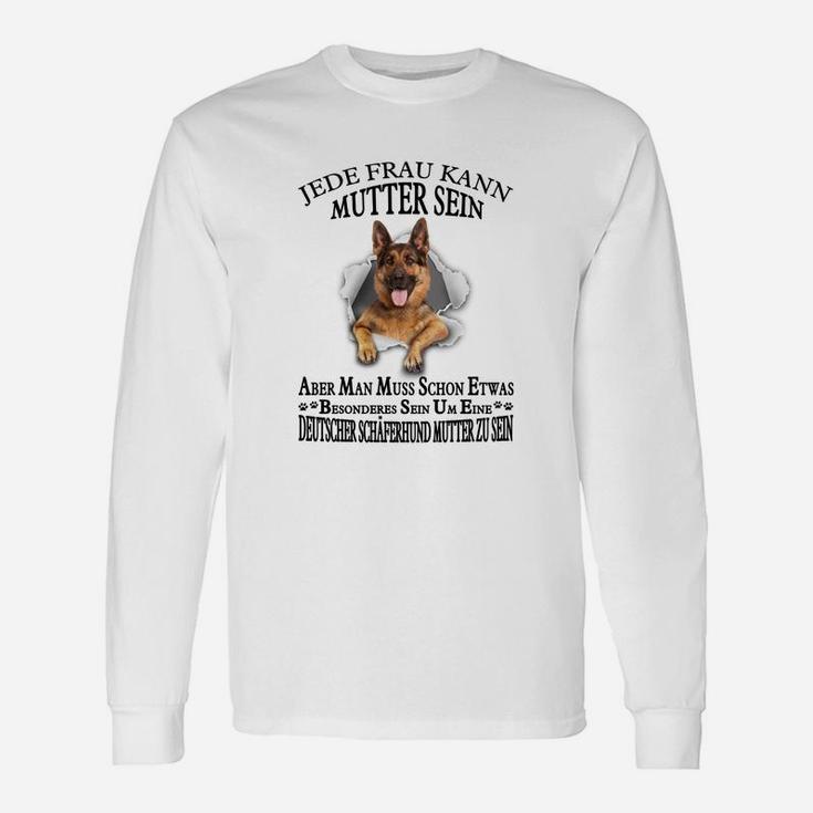 Deutscher Schäferhund Jede Frau Kann Mutter Sein Langarmshirts