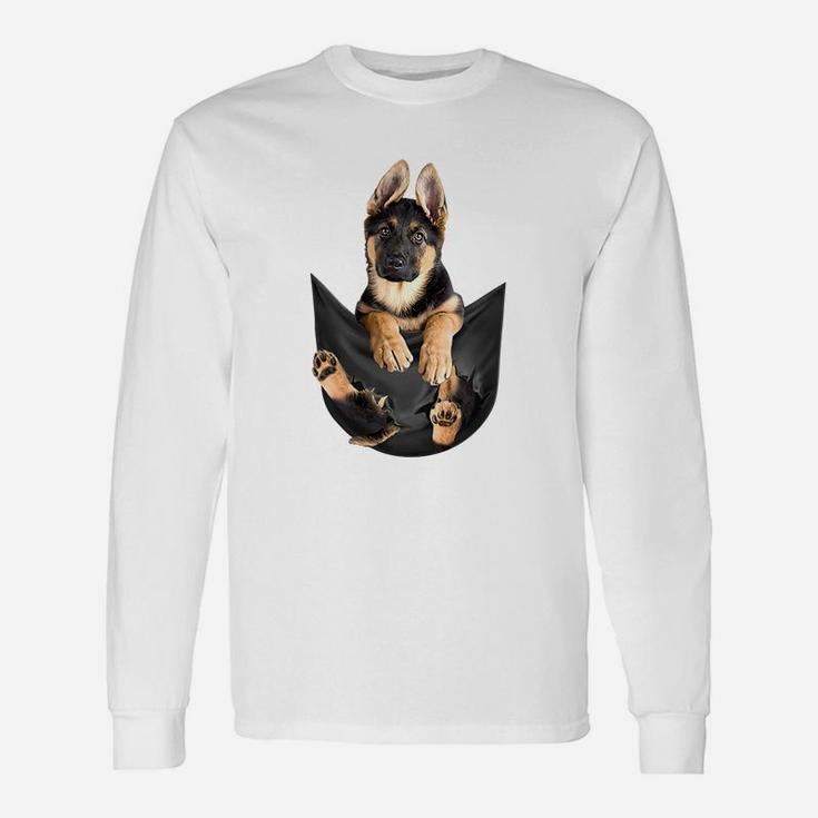 Deutscher Schäferhund Tasche Langarmshirts