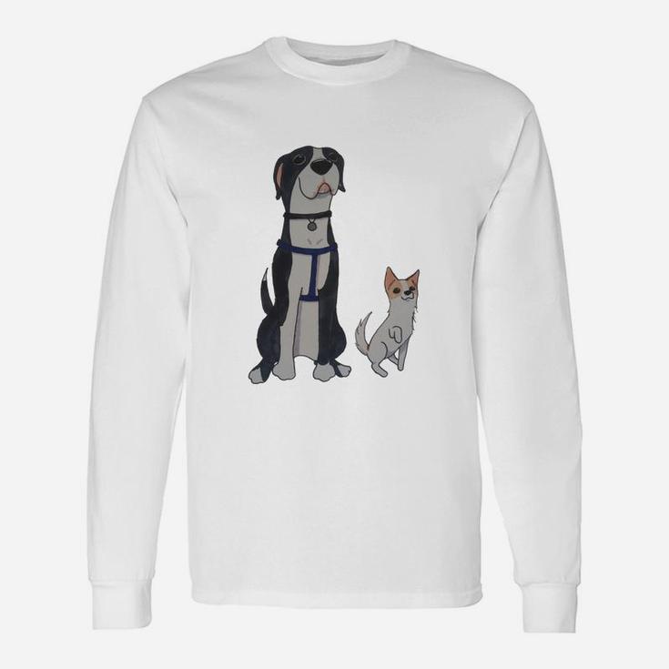 Dogs Lovers, gifts for dog lovers, dog dad gifts, dog gifts Long Sleeve T-Shirt