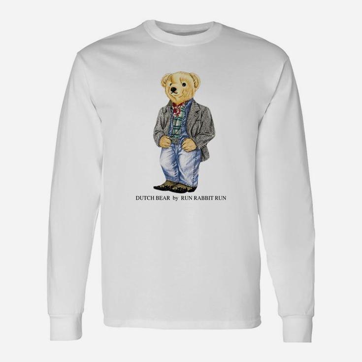 Dutch Teddy Bear T-shirt Bear Vintage Fashionable Waterpolo Long Sleeve T-Shirt