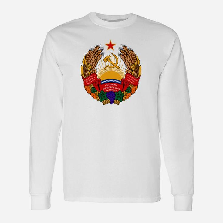 Emblem Transnistria Pridnestrovie Langarmshirts