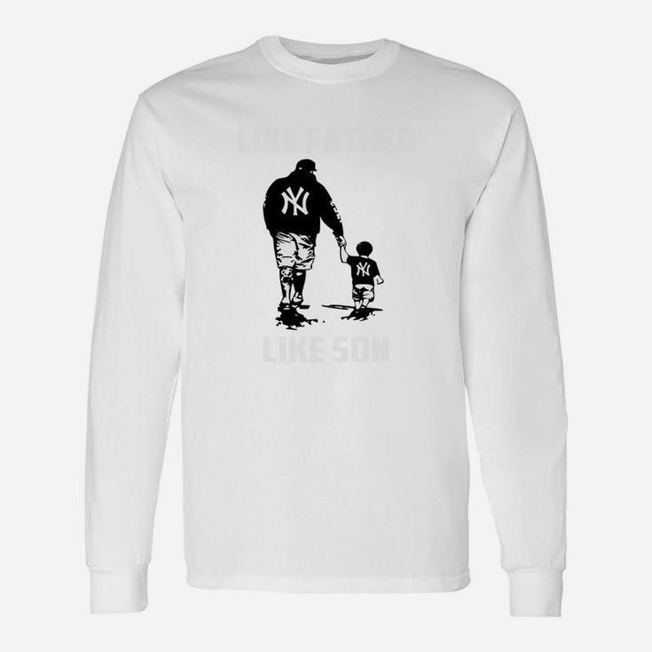 Father And Son Baseball, dad birthday gifts Long Sleeve T-Shirt