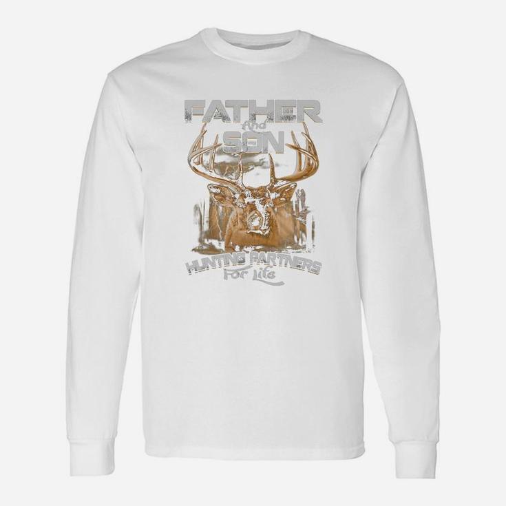 Father And Son Hunting Partners For Life Hobby Shirt Long Sleeve T-Shirt