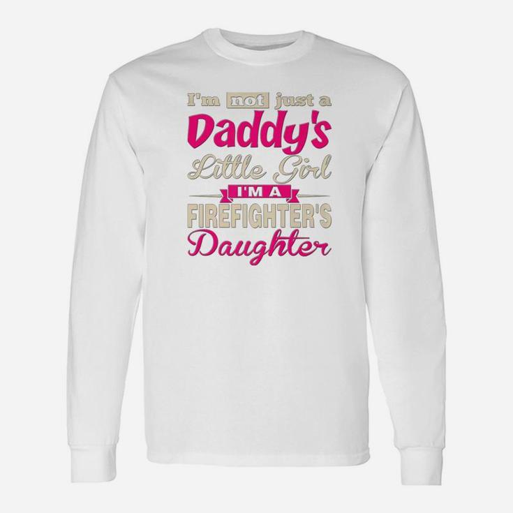 Firefighter Daddys Long Sleeve T-Shirt