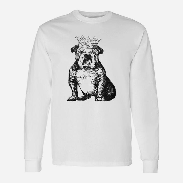 French Bulldog King Long Sleeve T-Shirt