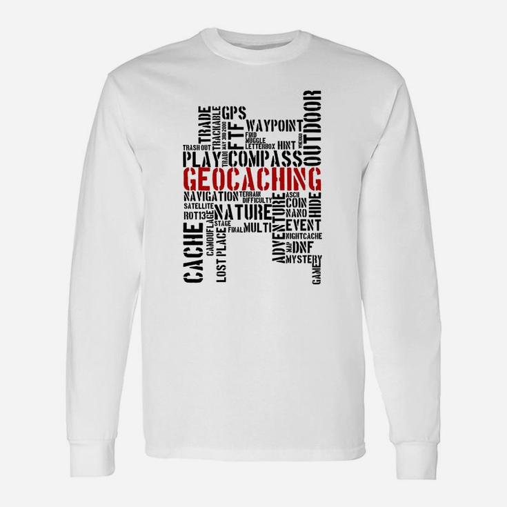 Geocaching Mental Connection Langarmshirts