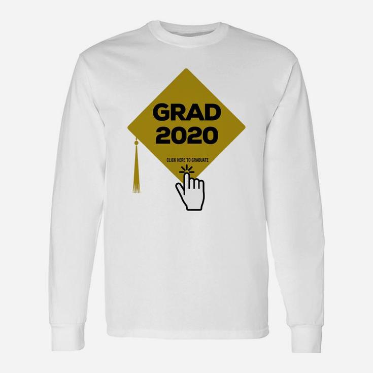 Graduation 2020 Online Degree Diploma Long Sleeve T-Shirt