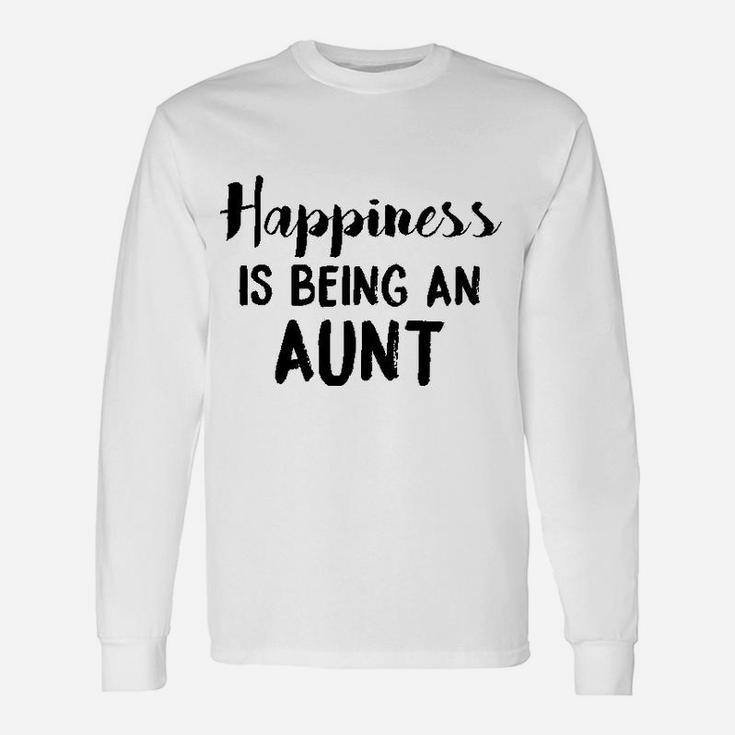 Happiness Is Being An Aunt Relationship Long Sleeve T-Shirt