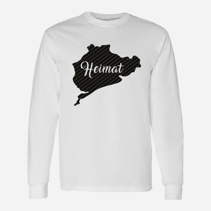 Heimatliebe Österreich Landkarte Langarmshirts, Österreichische Fahnen Design