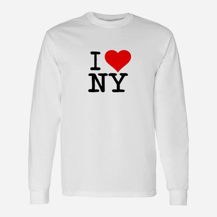 Ich Liebe New York Klassiker Langarmshirts