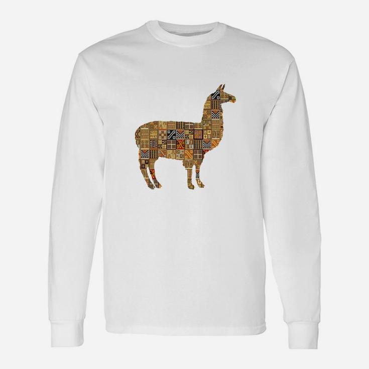Inca Textiles Llama Shirts Llama Shirts Long Sleeve T-Shirt