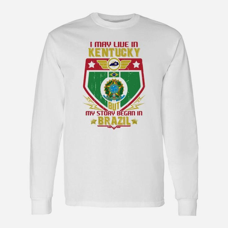Kentucky Brazil Long Sleeve T-Shirt
