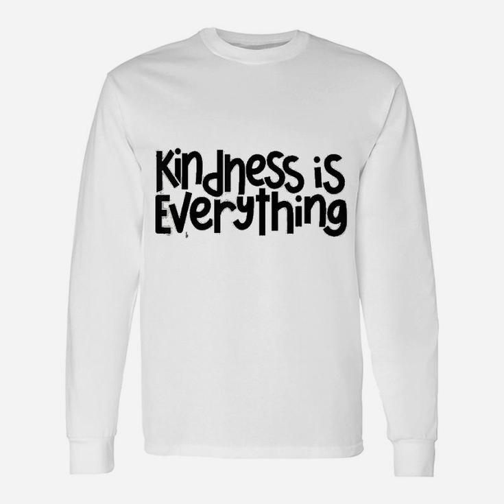 Kindness Is Everything Anti Bullying Kind Orange Long Sleeve T-Shirt