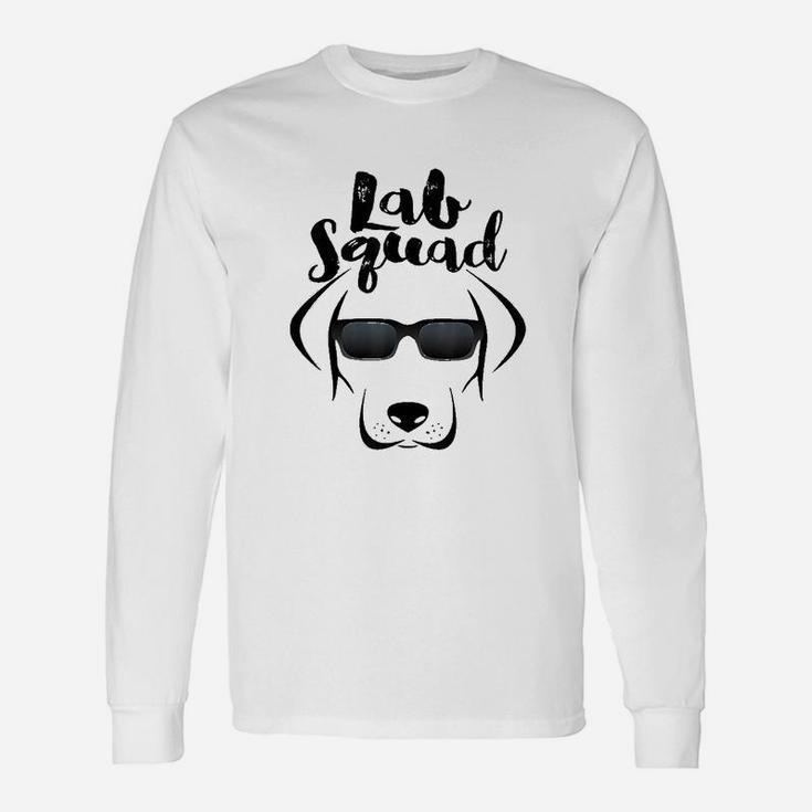 Labrador Dog Lab Squad Love Long Sleeve T-Shirt
